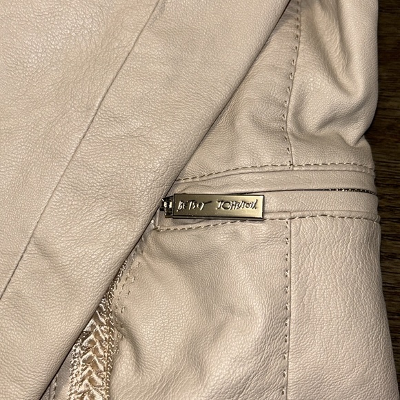 Betsey Johnson Vegan Leather Moto jacket - Picture 10 of 10